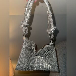Silver Sequin handbag